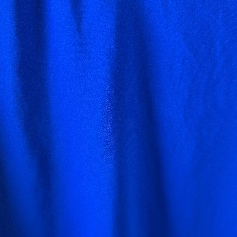 Express Women's Royal Blue V-Neck Blouse Sz Small - Picture 4 of 5